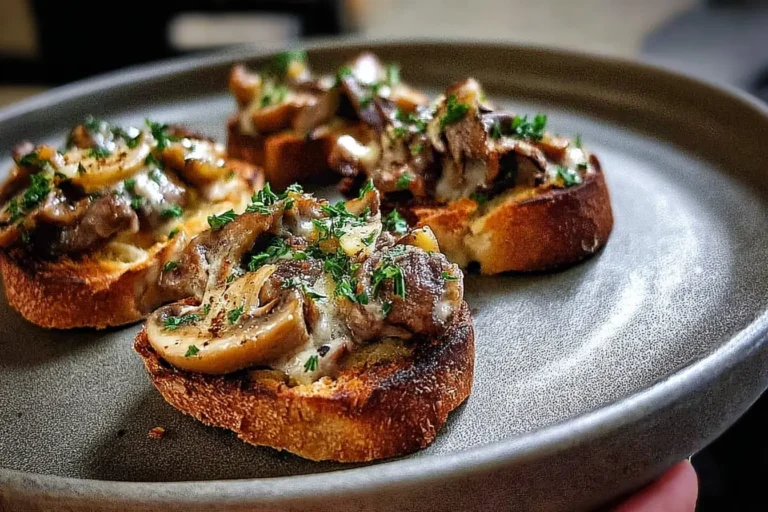 croûtes champignons