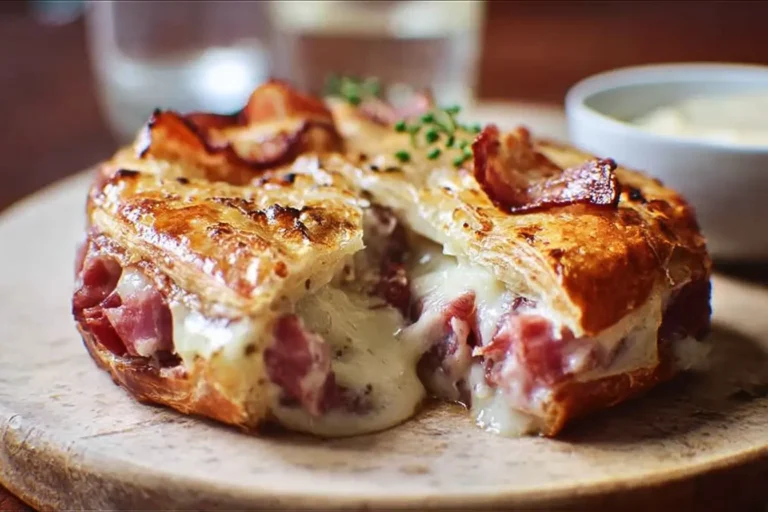 feuilleté camembert guanciale