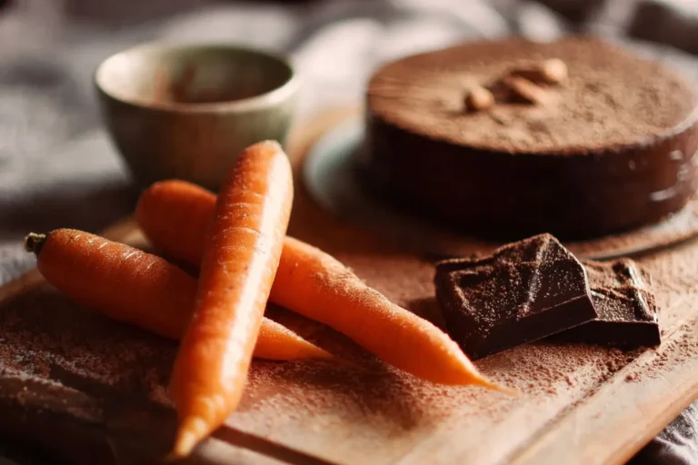 gâteau chocolat carotte healthy