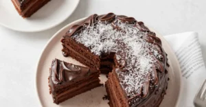 gâteau chocolat courgette sans beurre