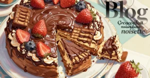 gâteau chocolat noisette