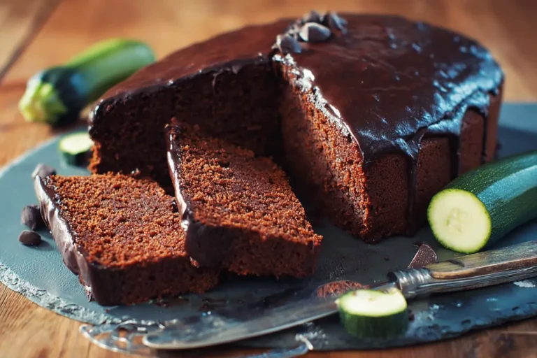gâteau courgette chocolat