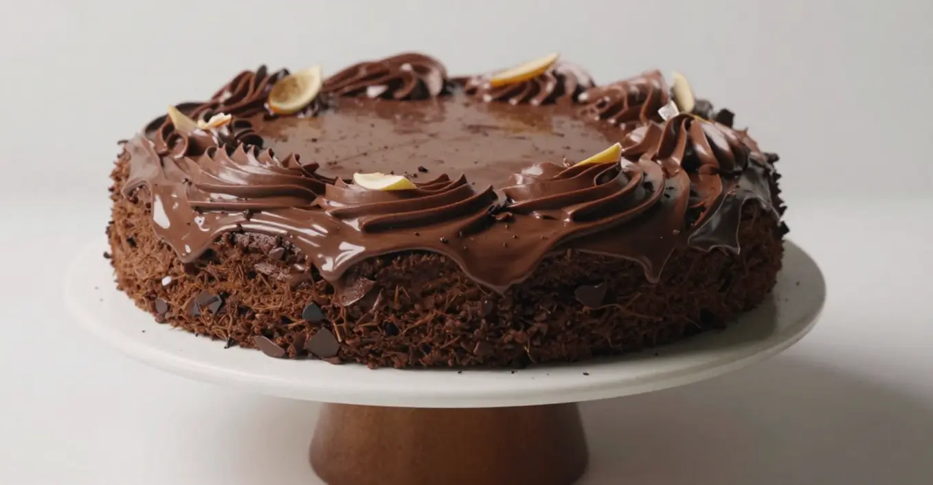 gâteau crèmeux cacao sans gluten