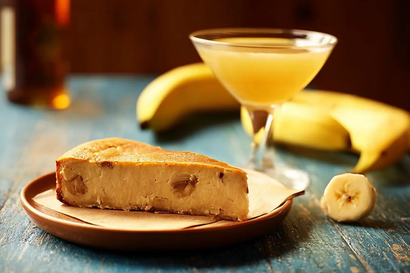 gâteau cubain rhum banane