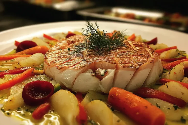 gâteau écailles de poisson