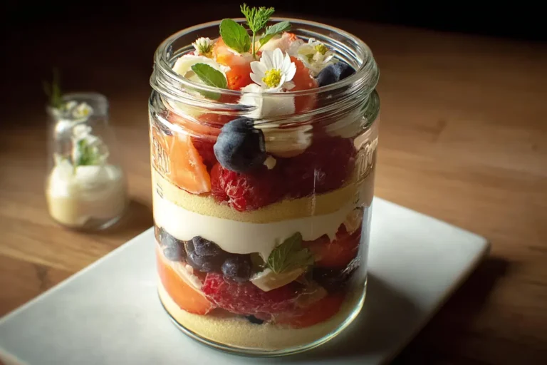 Gâteau en verrine