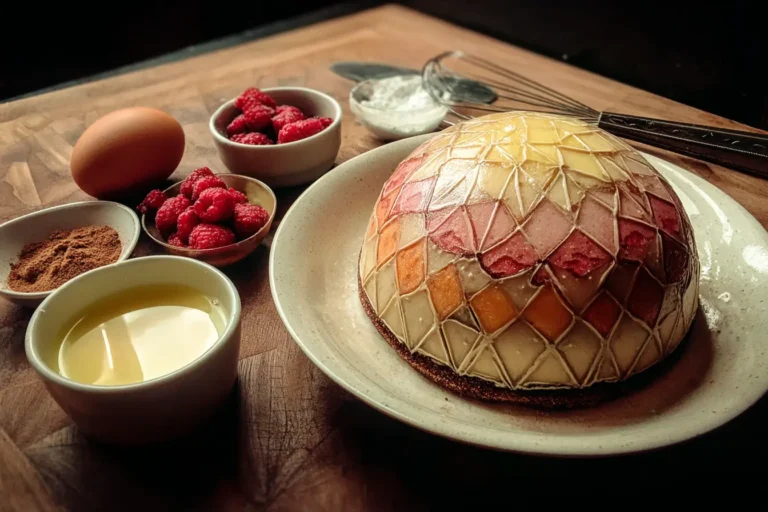 Gâteau géode