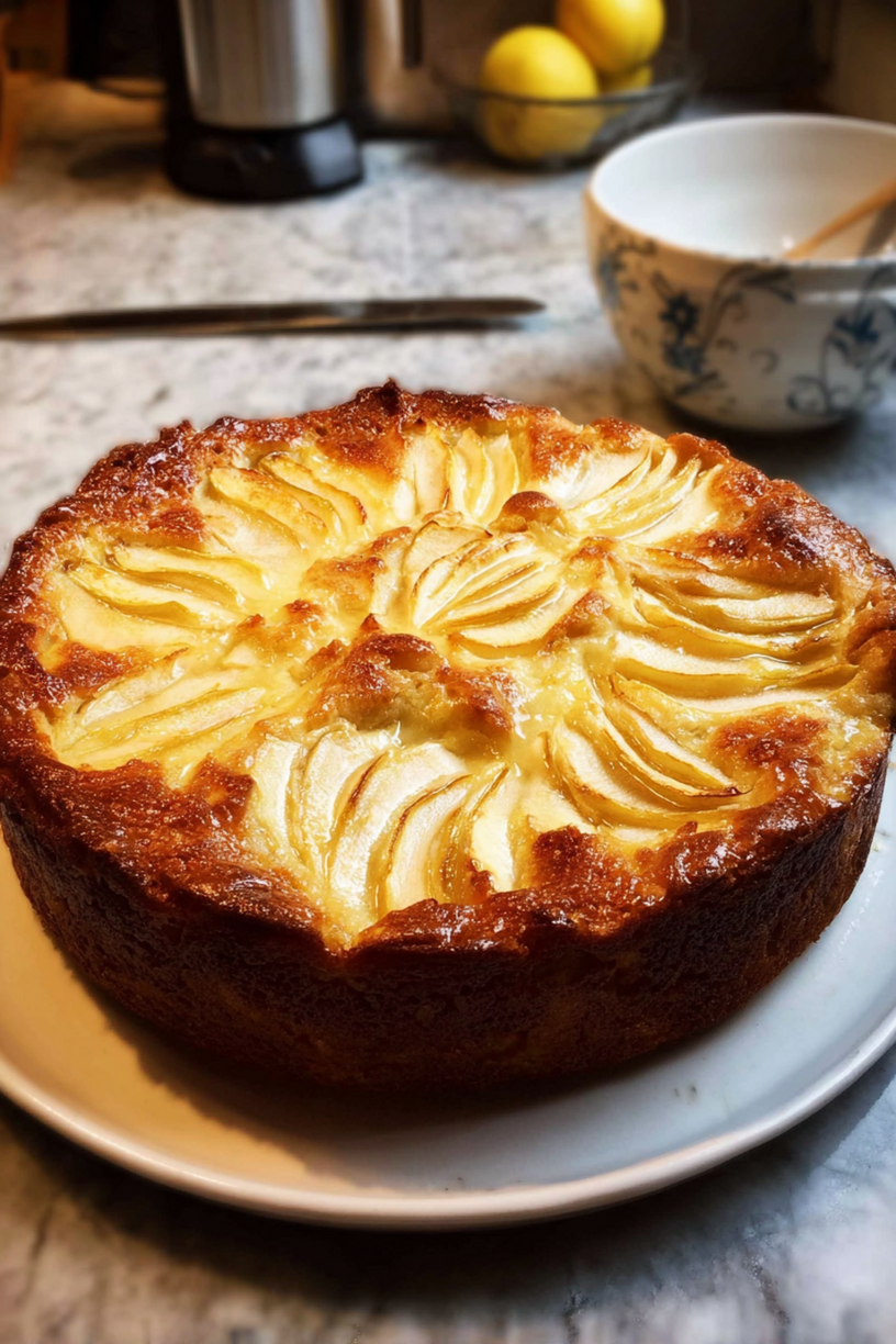 gâteau pommes