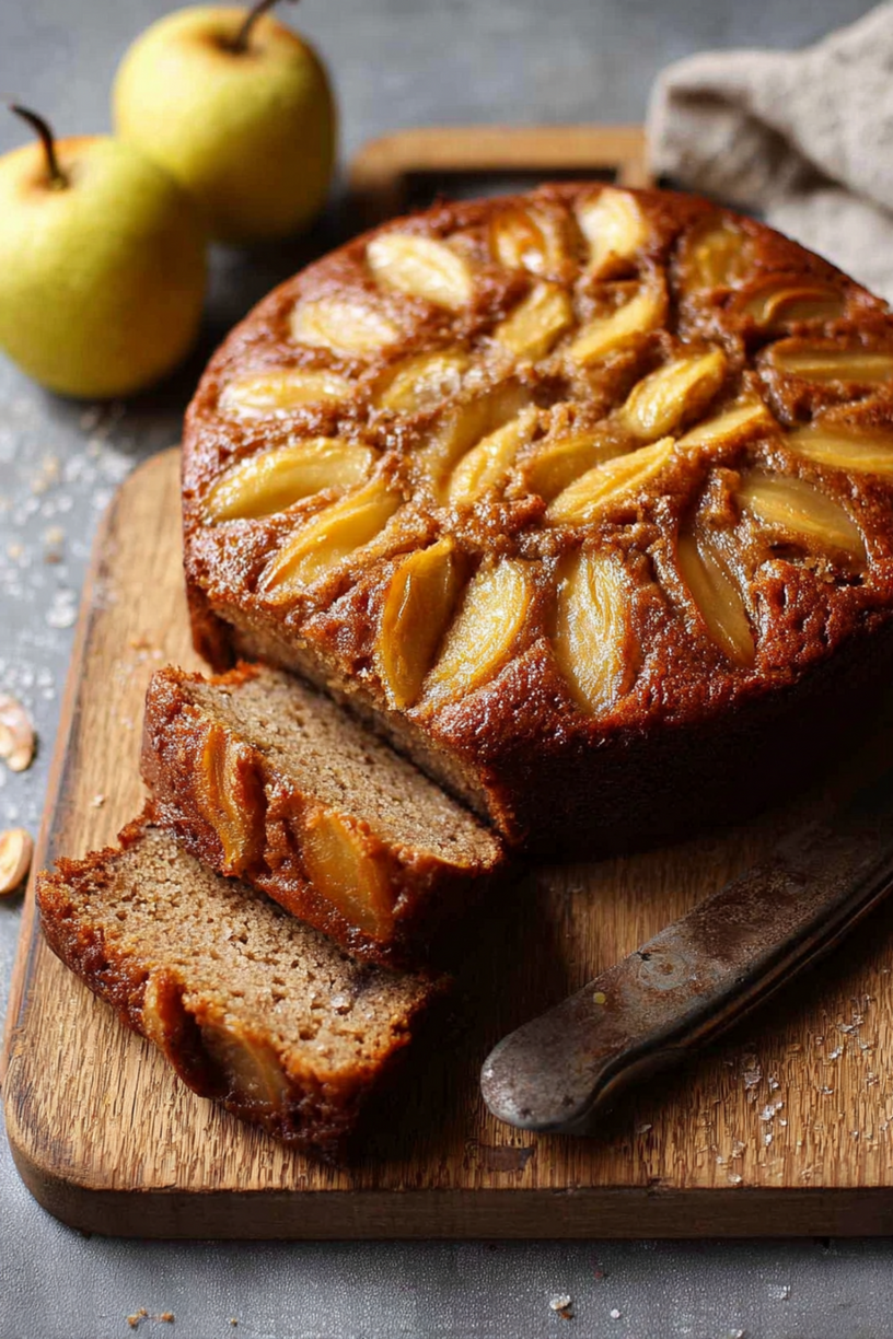 gâteau pommes dattes sans gluten