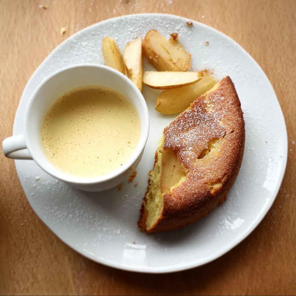 gâteau pommes lait concentré
