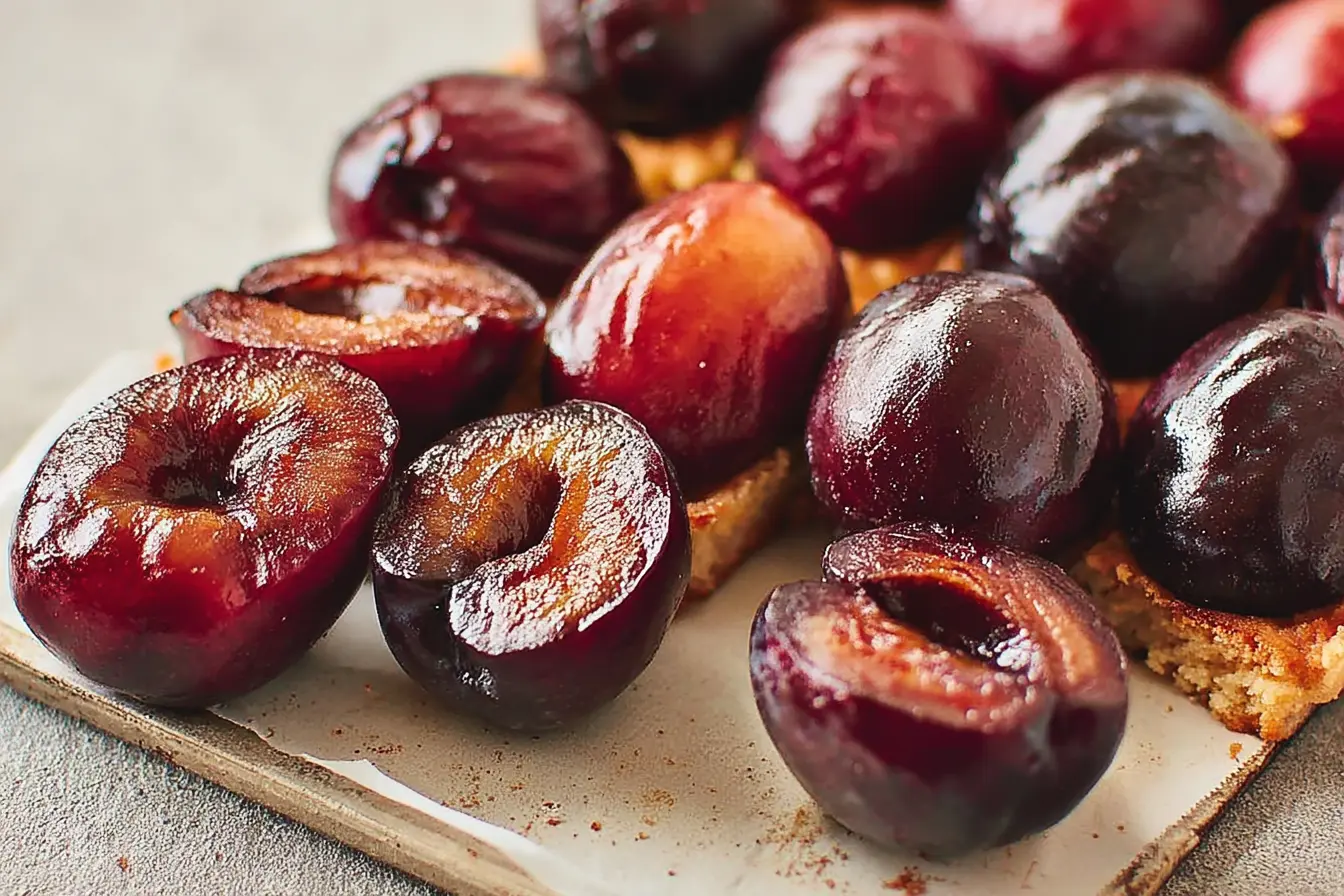 gâteau prunes