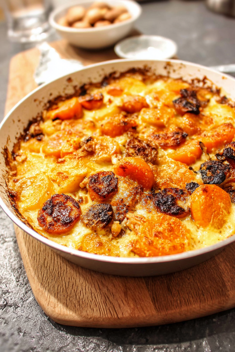 gratin carotte patate douce châtaigne
