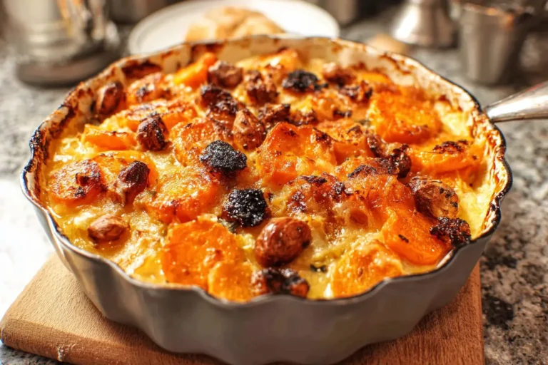 gratin carotte patate douce châtaigne