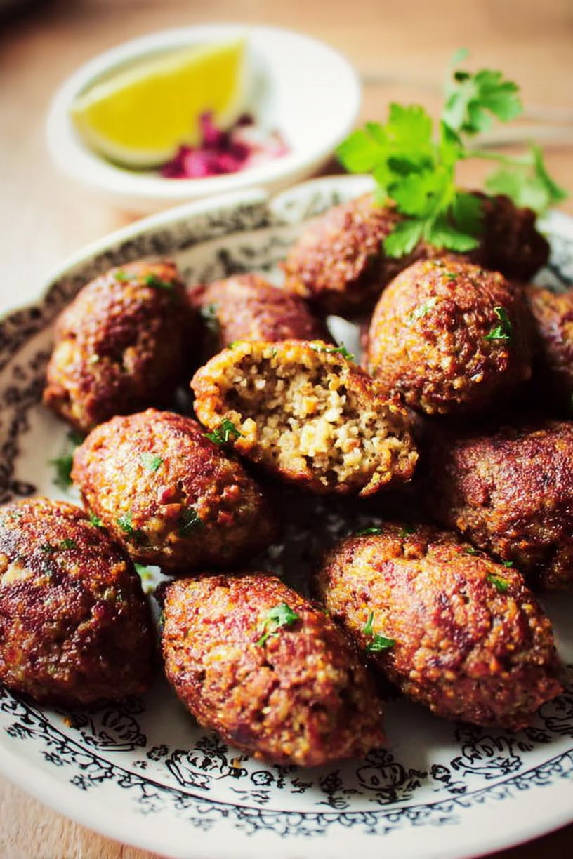 kebbeh boulettes boulgour b uf