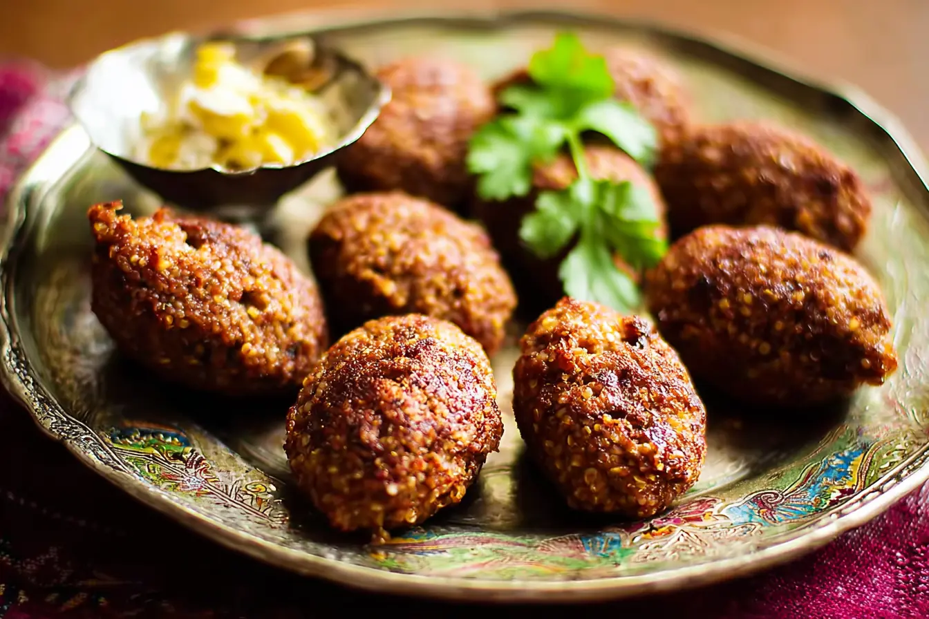 kebbeh boulettes boulgour Bœuf