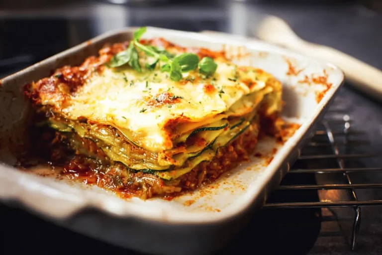 lasagne courgette