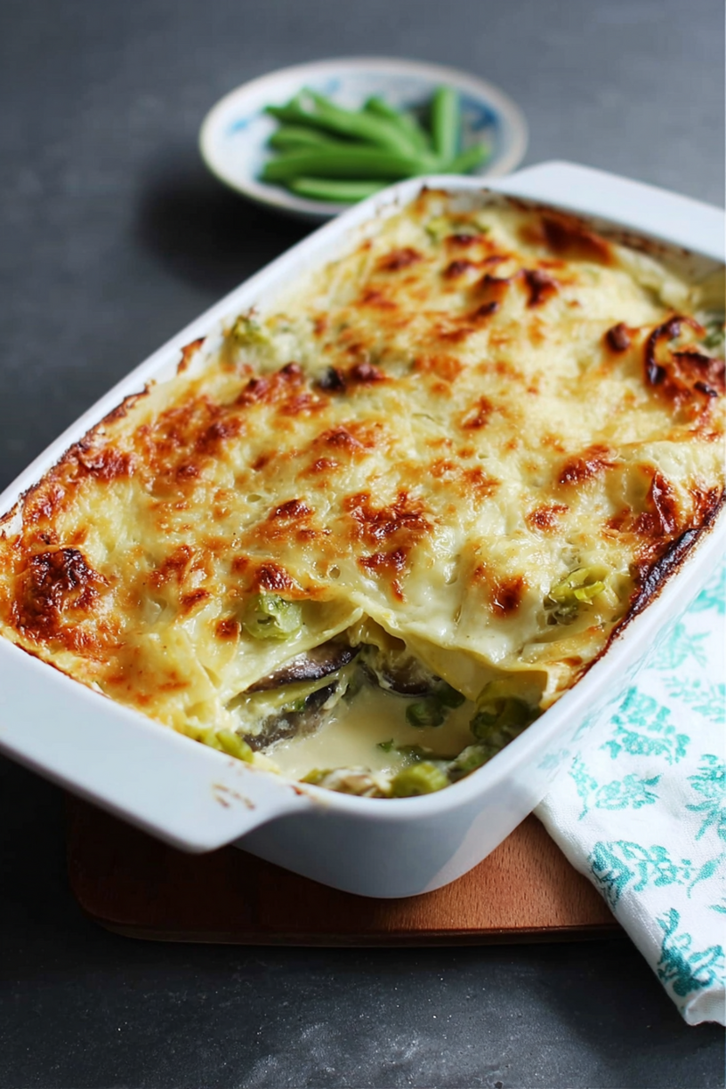 lasagne légumes béchamel légère