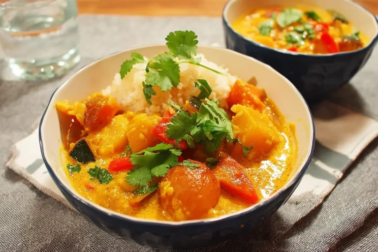 légumes curry