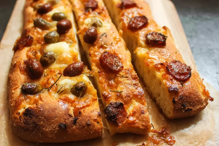 longuets olives chorizo emmental