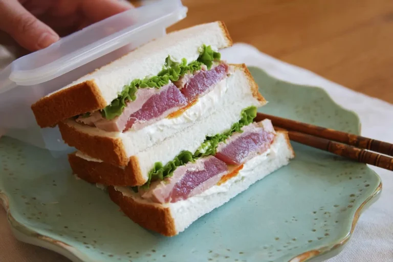 maguro sando sandwich japonais thon