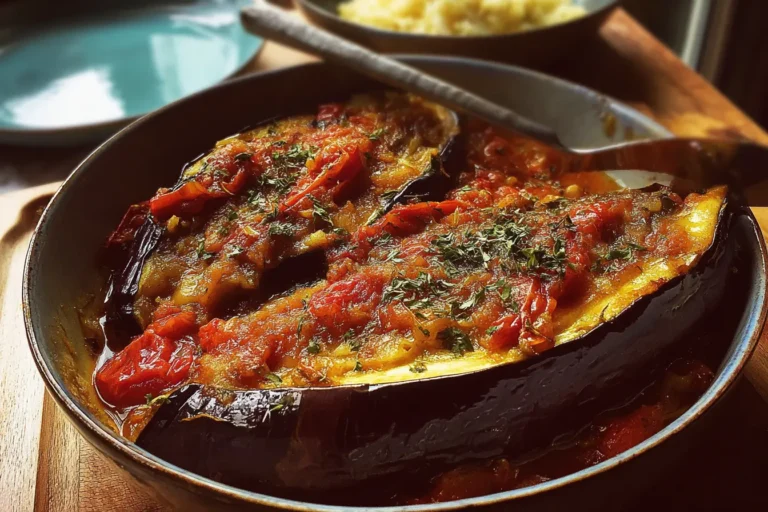 mijoté d'aubergine