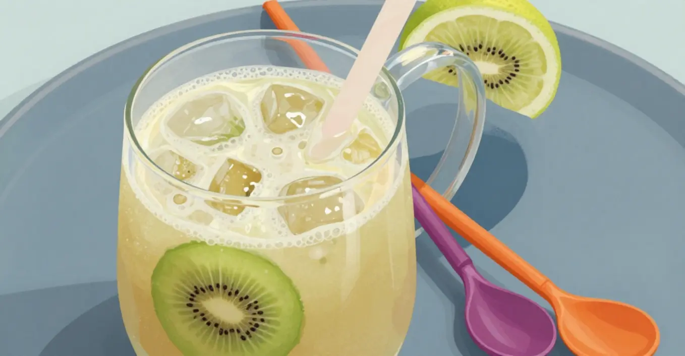nectar poire kiwi citron vert