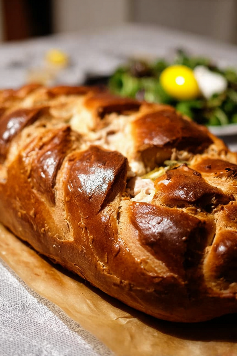 pain pâques complet oeufs filets