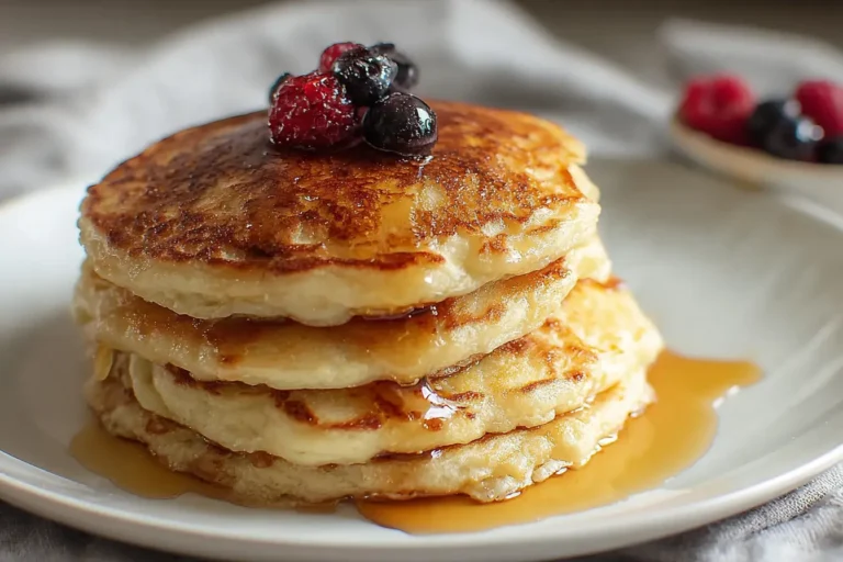 pancakes flocons d'avoine