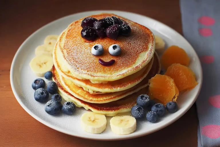 pancakes myrtilles