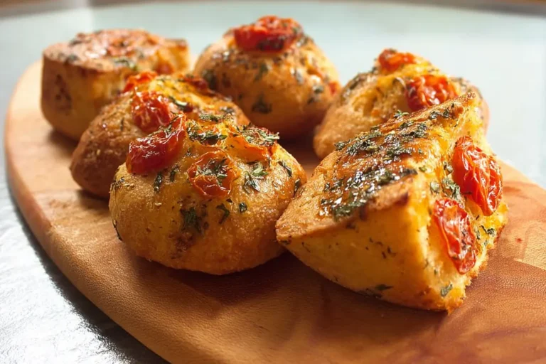 petits pains tomates confites herbes