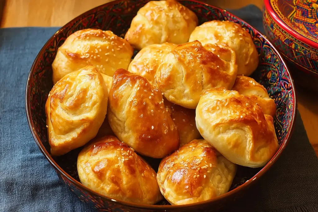 pirojki petits chaussons fourrés