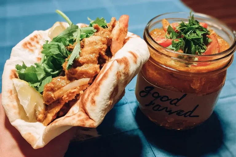 pita poulet curry