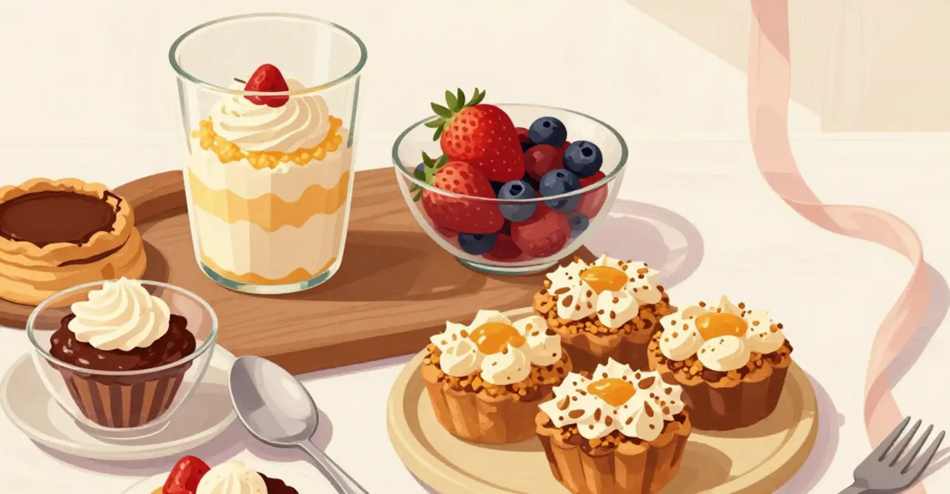 plateau douceurs sucrées pour maman