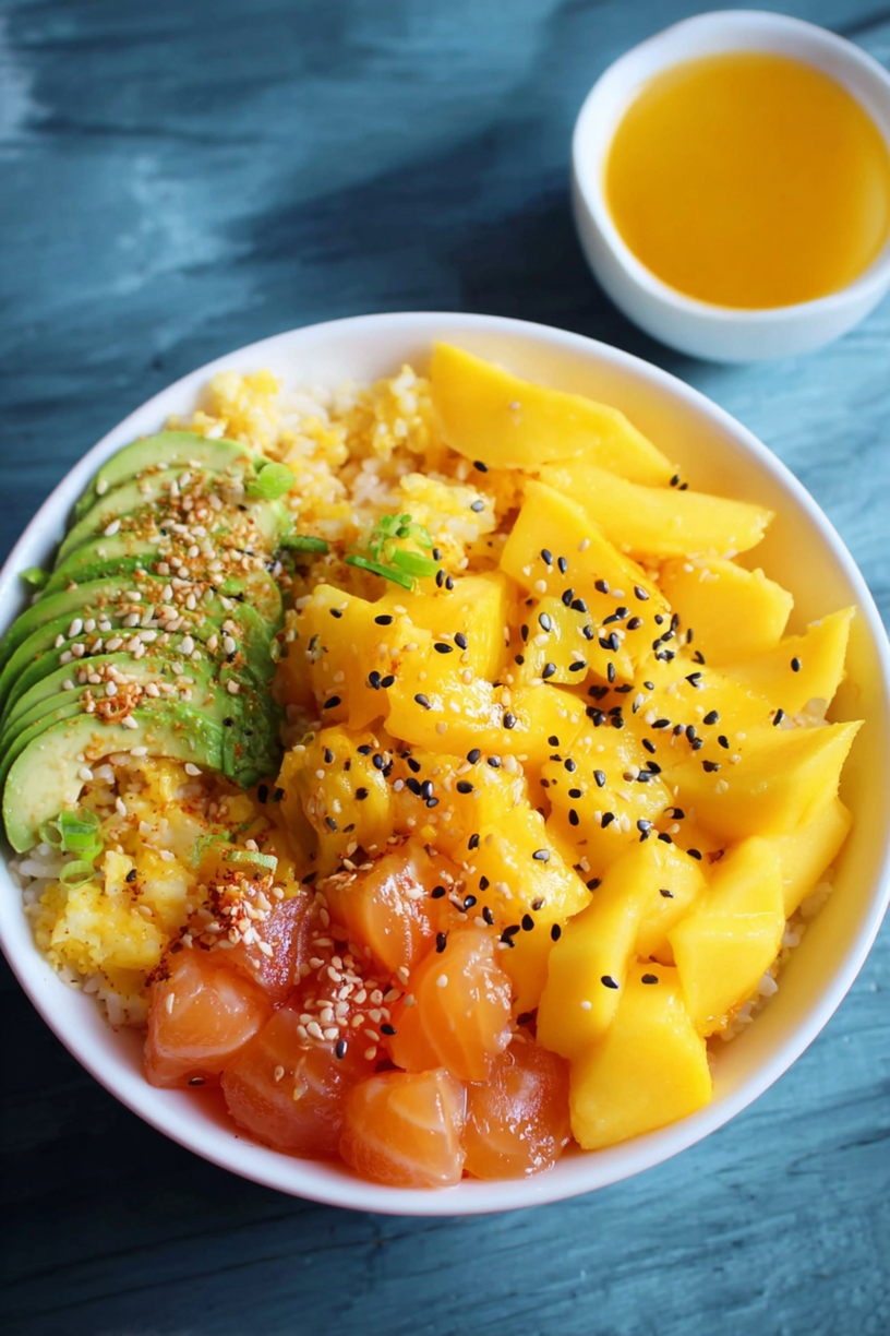poke bowl jaune