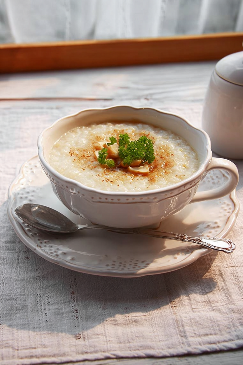 porridge riz salé congee