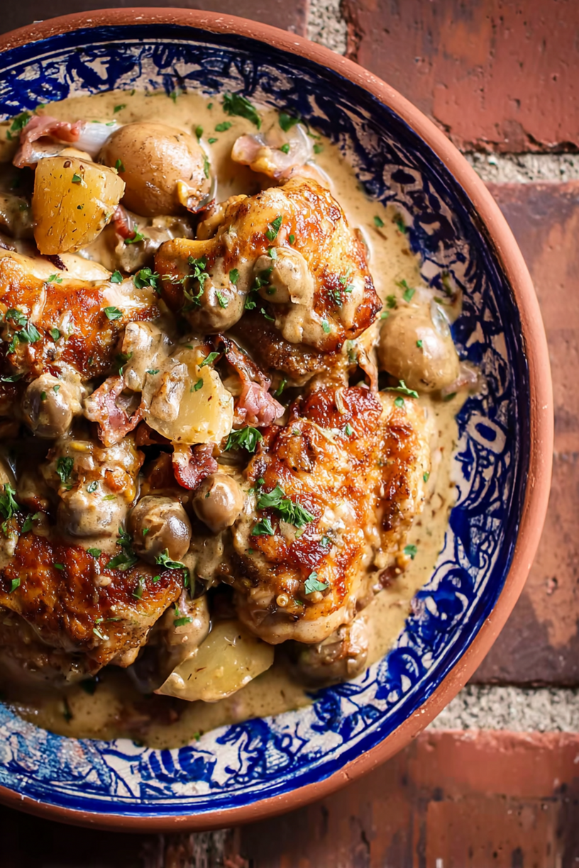 poulet jasnières