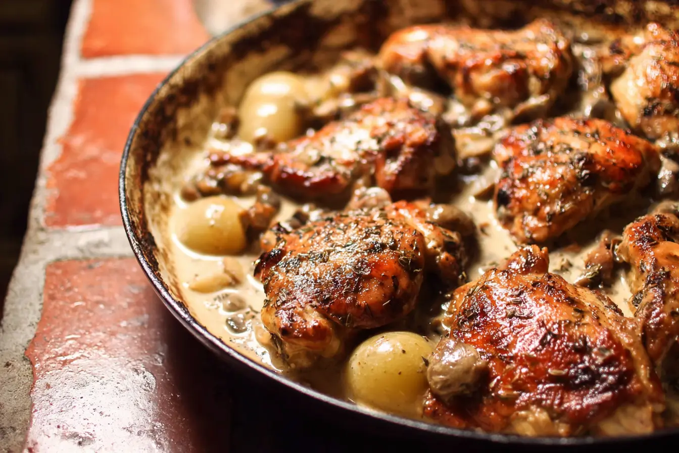 poulet jasnières