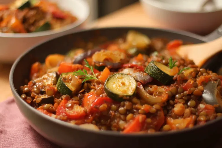 ratatouille lentilles