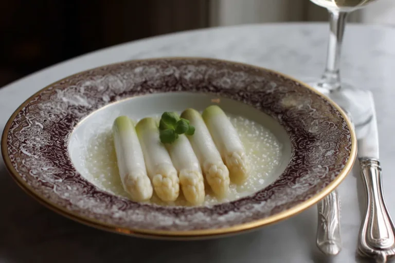 ravioles volaille landes asperges blanches