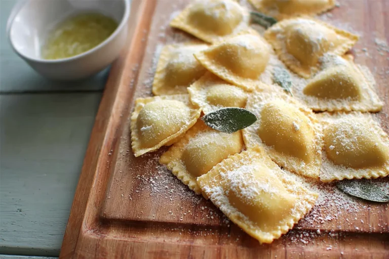 ravioli ricotta épinards