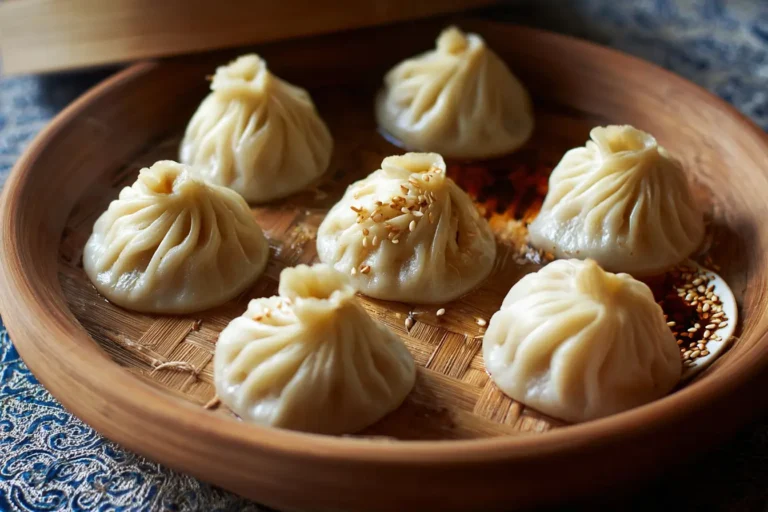 raviolis porc xiao long baos