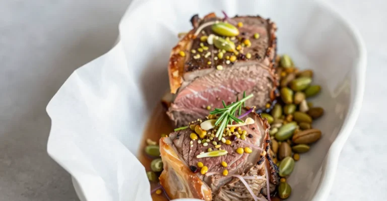 rôti boeuf farci pistache
