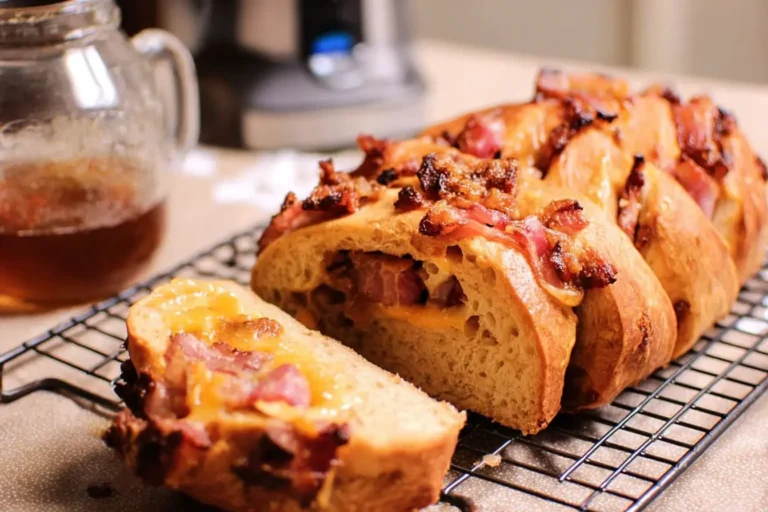 roulés cheddar bacon oignons caramélisés