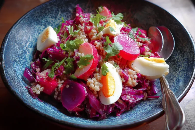 salade chou rouge boulgour uf