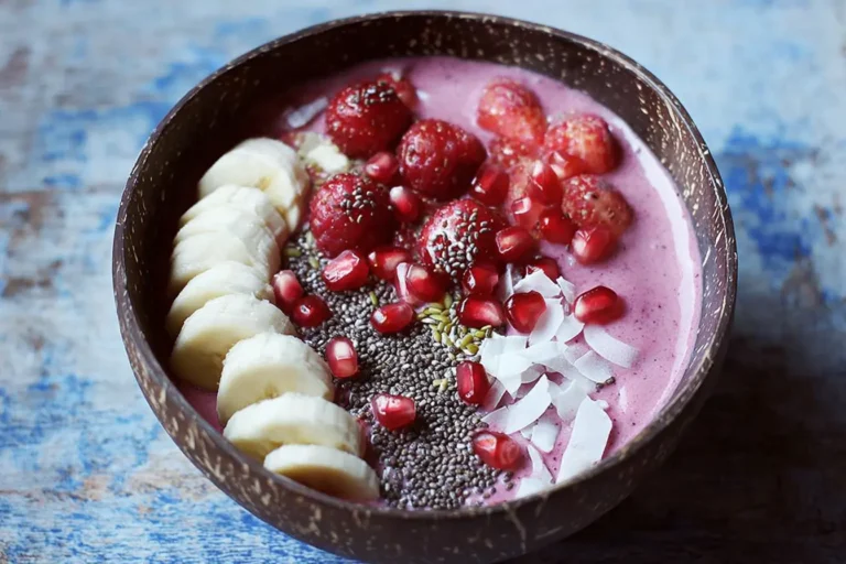 smoothie bowl grenade graines chia