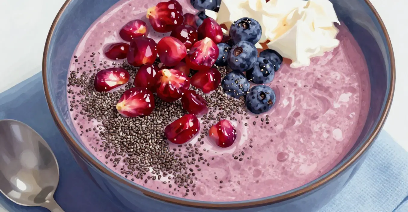 smoothie bowl grenade graines chia