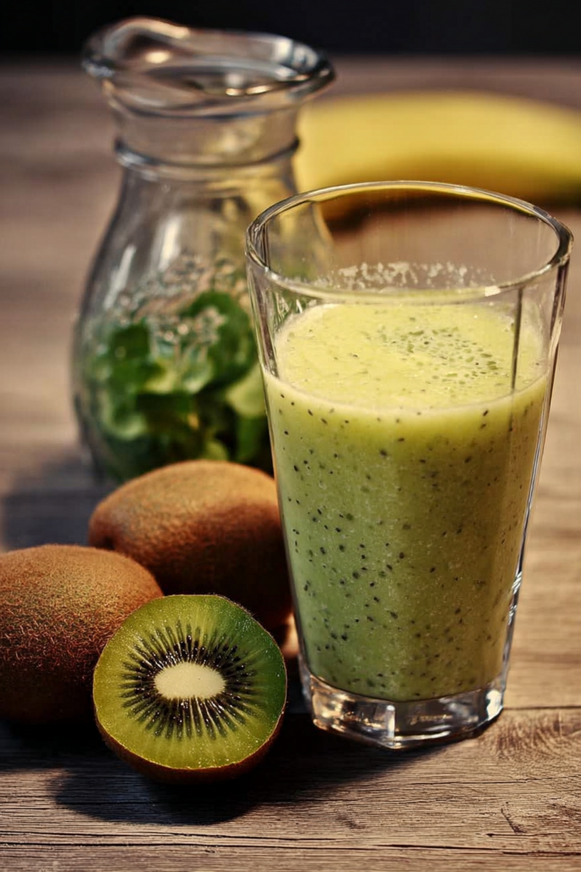 smoothie kiwi banane cresson