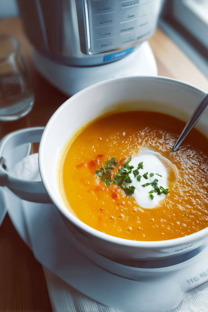 soupe chou fleur poireau paprika