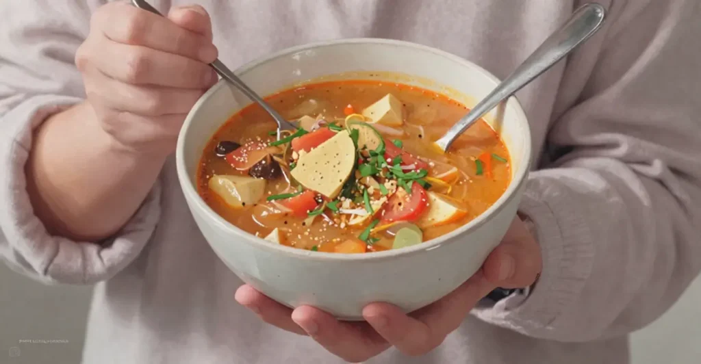 soupe complète pois chiches poireau