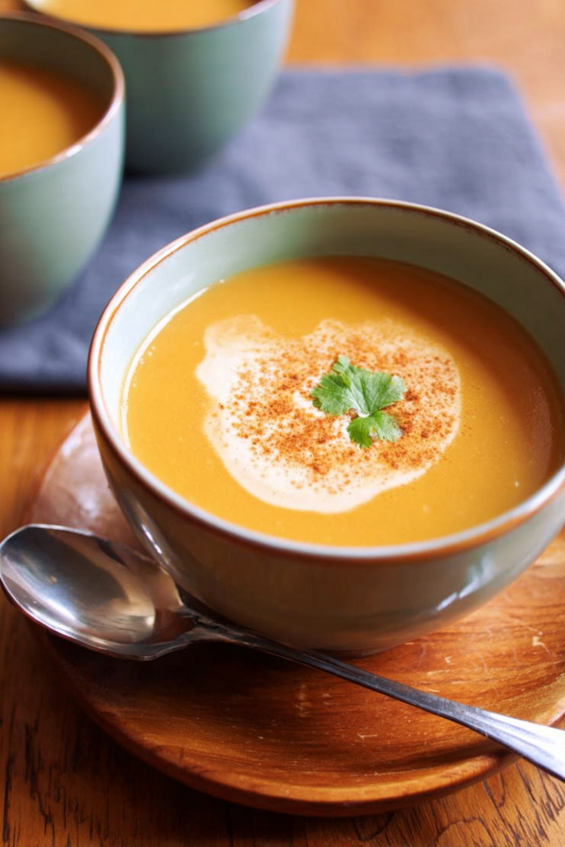 soupe courge lait coco